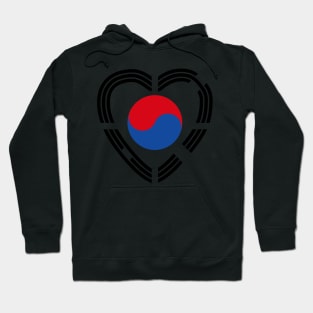 Korean Patriot Flag Series (Heart) Hoodie